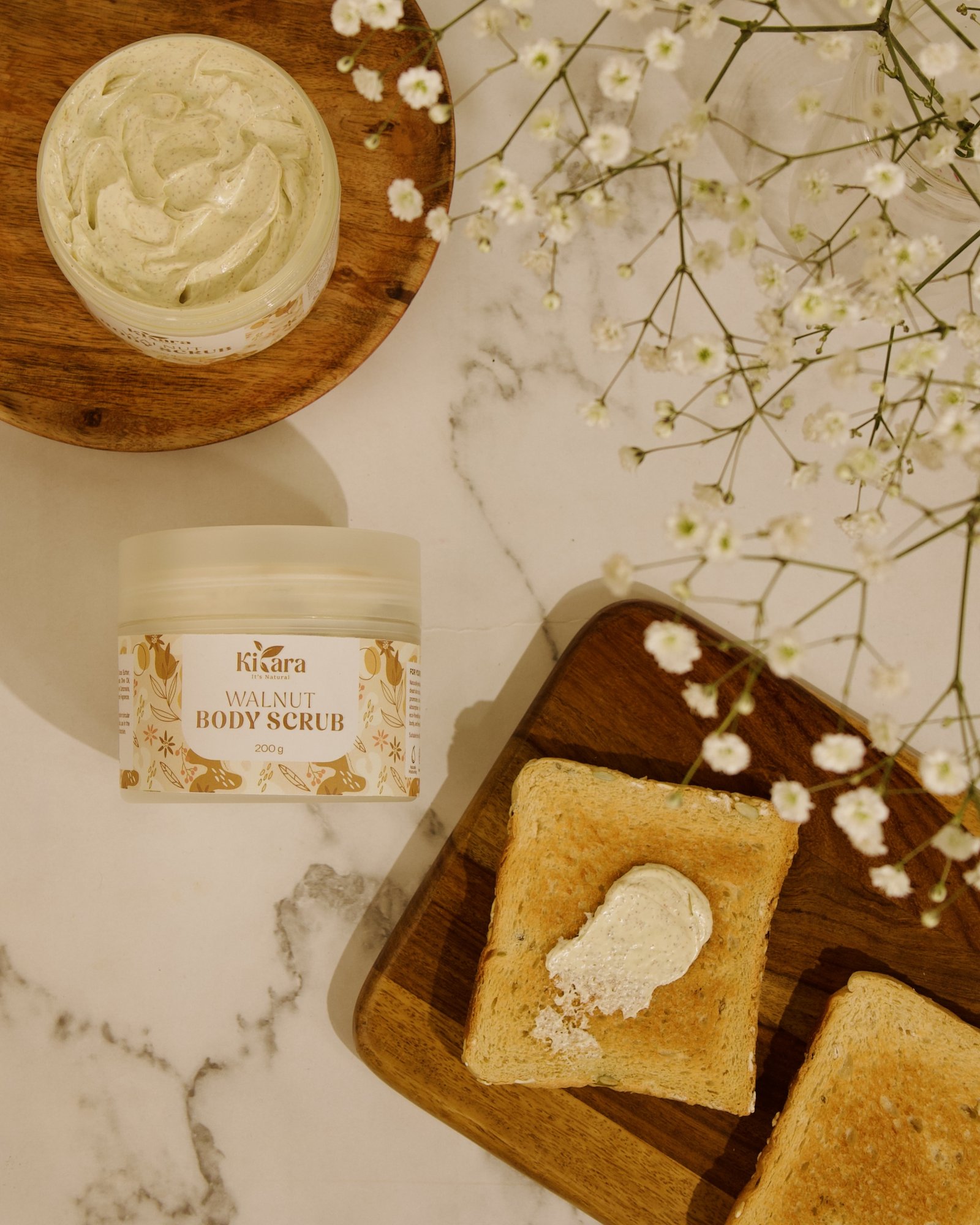 Kiyara Walnut Body Scrub